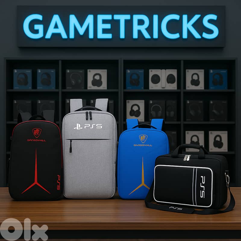 Playstation PS5 collection of bag and cases 0