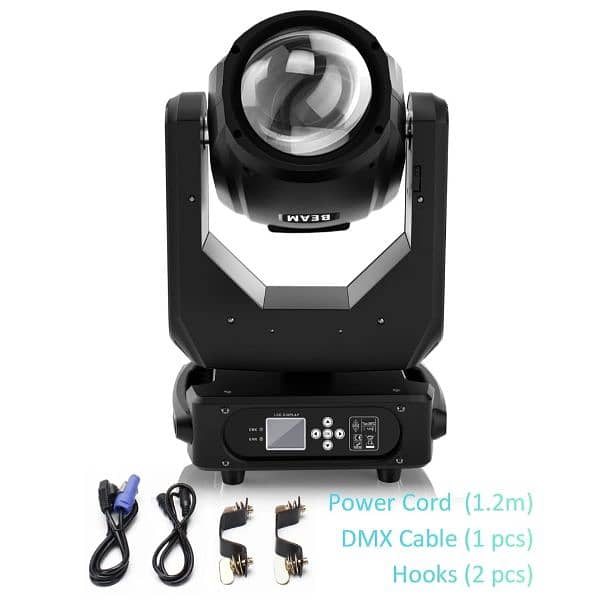 Moving head beam, UKING ZQ02229 with sound control/ 5$ delivery 1