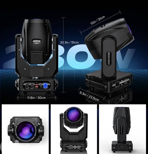 Moving head beam, UKING ZQ02229 with sound control/ 5$ delivery 6