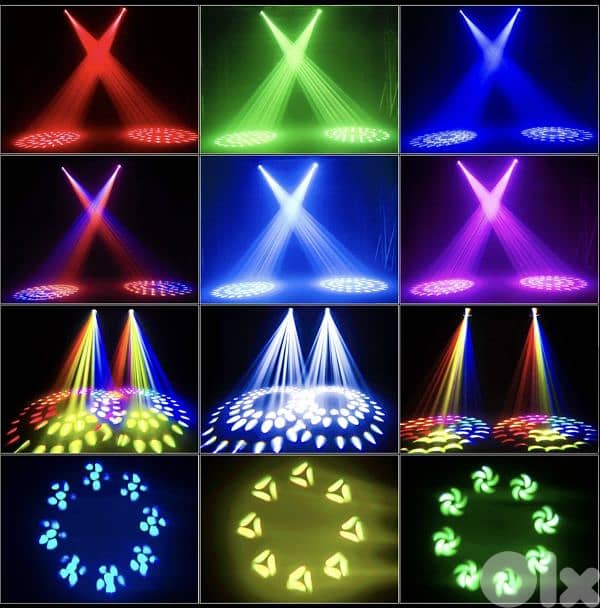 Moving head beam, UKING ZQ02229 with sound control/ 5$ delivery 8