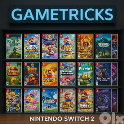 Nintendo Switch 2 games collection new