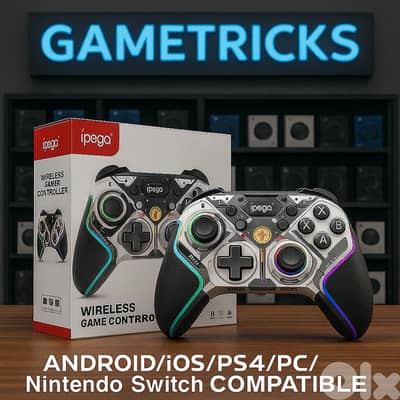 iPega PG-9666H Wireless Gaming Controller RGB Andoird PS4 Nintendo