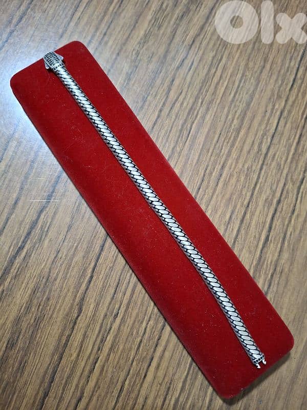 silver braclet oxide 925 0