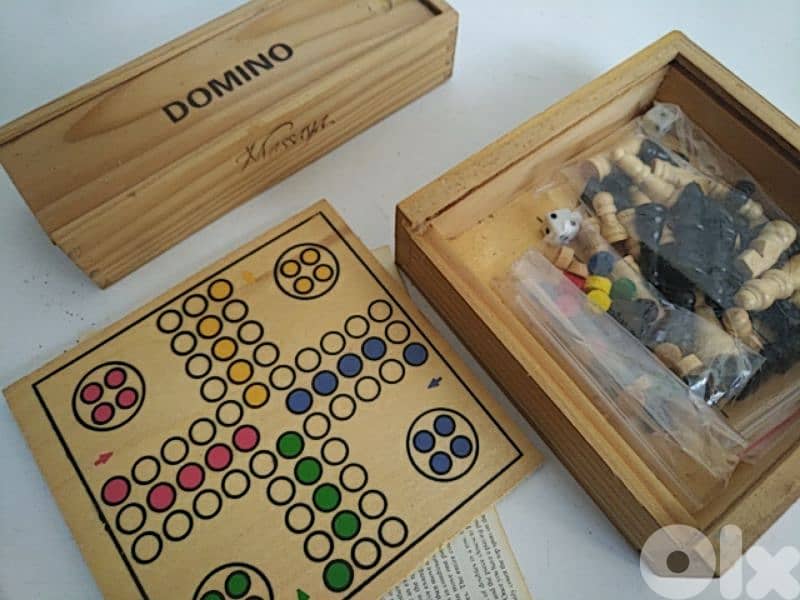 Vintage wooden multi board games - Not Negotiable 2