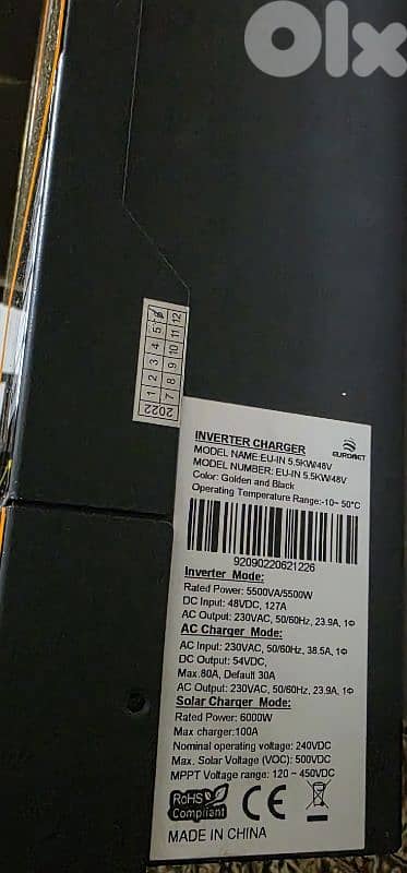 Euronet 5500Kwh Inverter 1