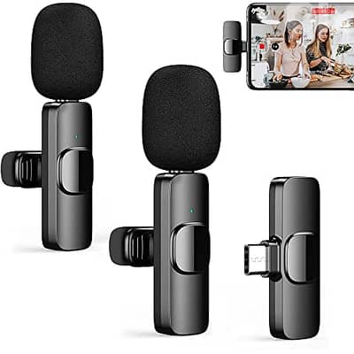 K9 Wireless Collar Dual Microphone for android tiktok