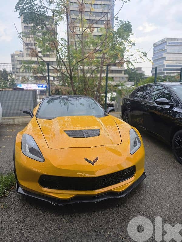 Chevrolet Corvette 2014 Look ZO6 top car!! Low miles ajnabiye 0