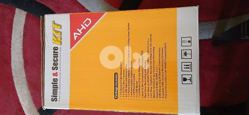 4 channel kit ahd 1MP 1