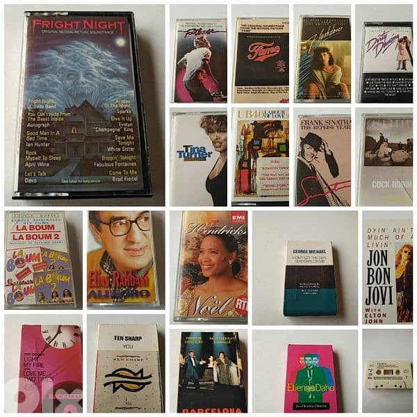 19 old music tapes - Not Negotiable 0