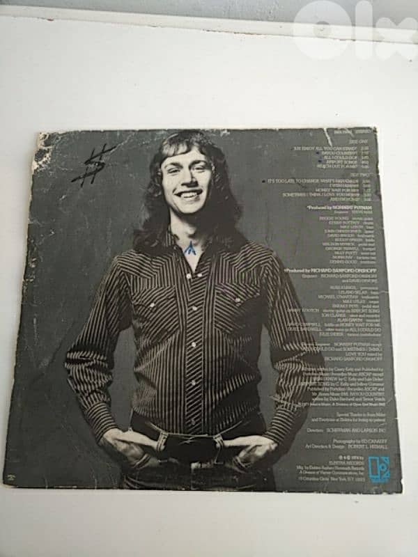 Vintage Casey Kelly LP - Not Negotiable 1