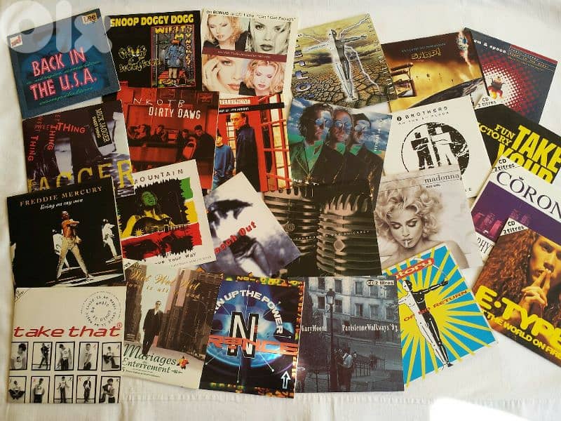 More than 150 original music CDs (NOT selling per CD) - Not Negotiable 6