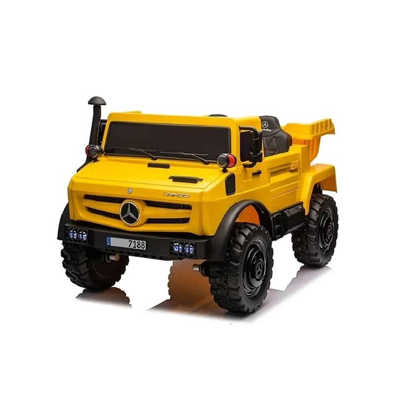 Ride On Truck For Kids With RC & Battery Powered 12V 7AH - شاحنة ركوب 3