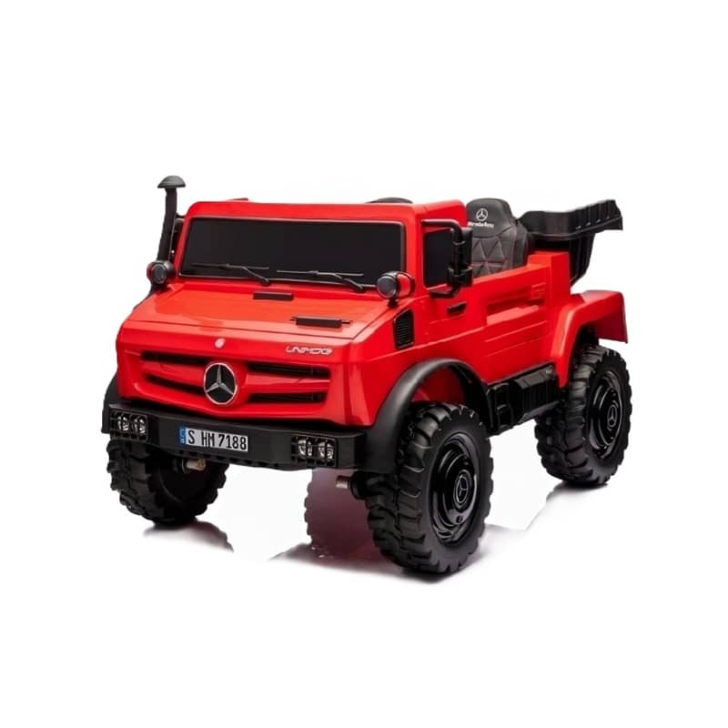 Ride On Truck For Kids With RC & Battery Powered 12V 7AH - شاحنة ركوب 4
