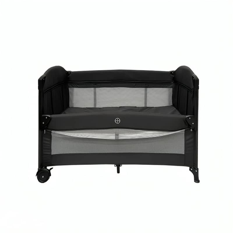 3 In 1 Baby Play Pen & Bed With Canopy - سرير وسياج لعب للأطفال ٣ في ١ 4