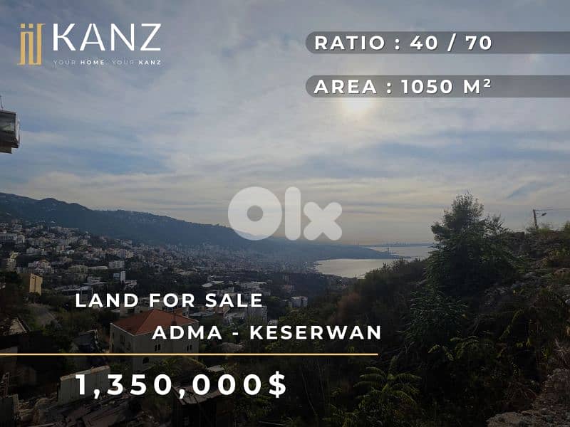 Land For Sale In Adma - ارض للبيع في منطقة ادما 0