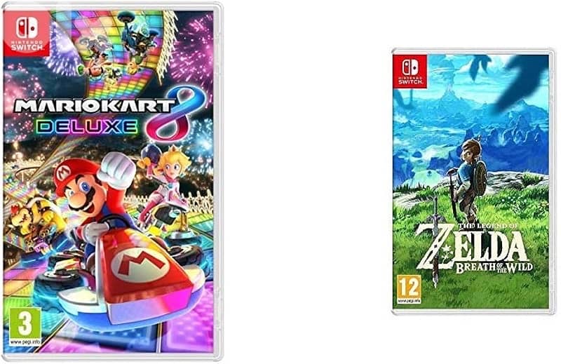 Nintendo Switch Fortnite edition + 2 games 1