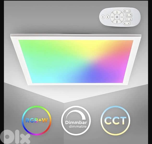 EGLOEGLO LED Light adjustable white & RGB + Remote Control/4$ delivery 1