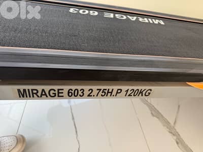 Treadmill 2.75H. P 120kg