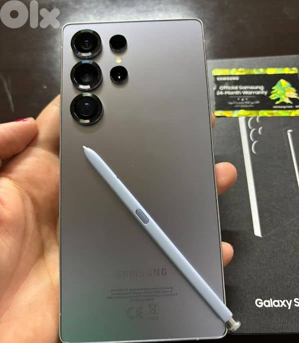 S25 ultra titanium blue 1 terra 0 scratches used few months 4