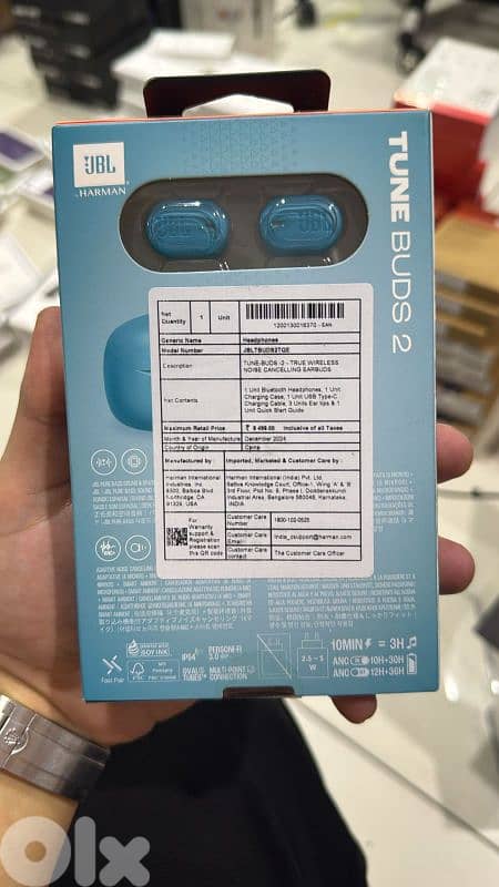 Jbl Tune Buds 2 Blue 1