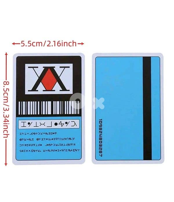 Hunter X Hunter Professional hunter Liscence card 1