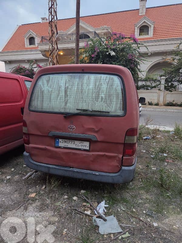 toyota hiace 1997 تويوتا هايس فان 2