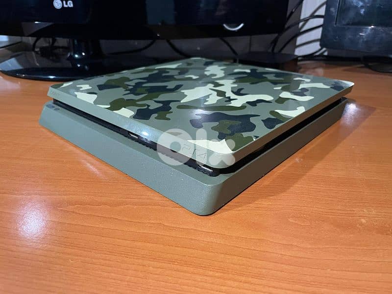 للبيع: بلايستيشن 4 سليم – إصدار مموّه (Camo Edition) بحالة ممتاز 1