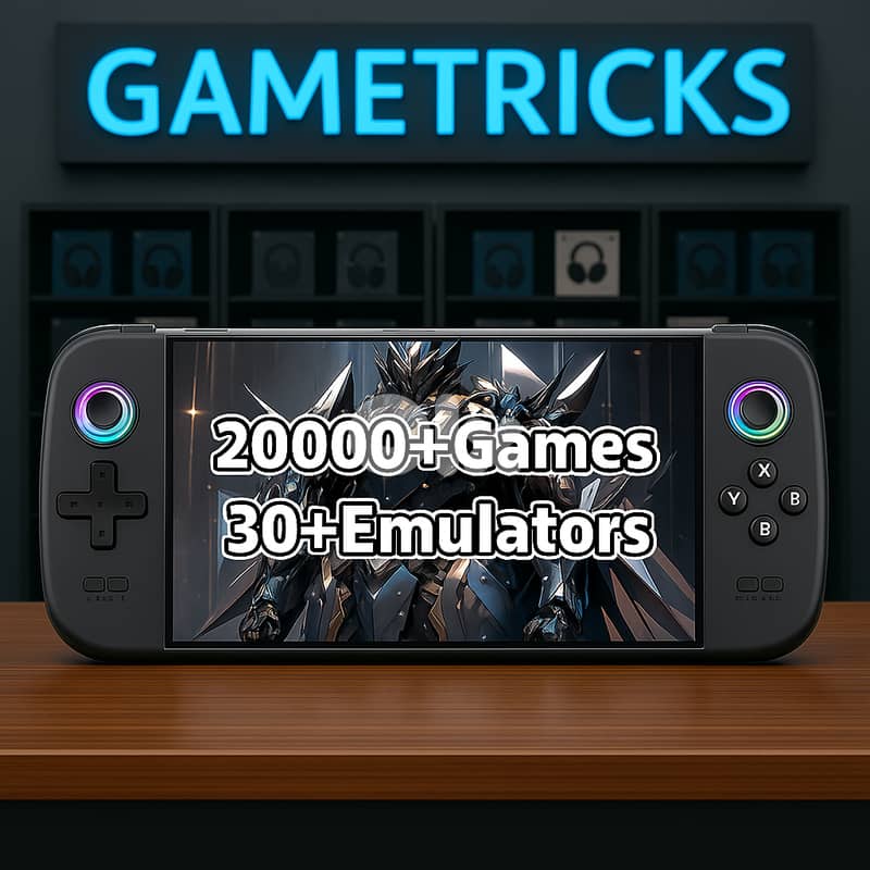 M27 Portable Handheld Game Console 128G, Retro Video Gaming Console wi 0