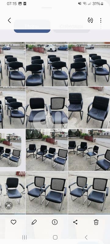 كراسي اوروبي شبه جديدكرسي