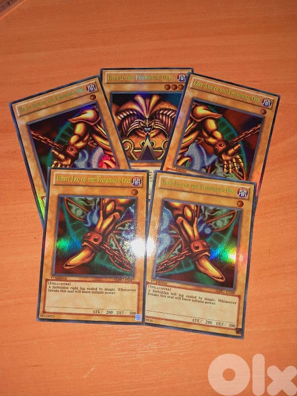 Exodia All 5 pcs imported 1