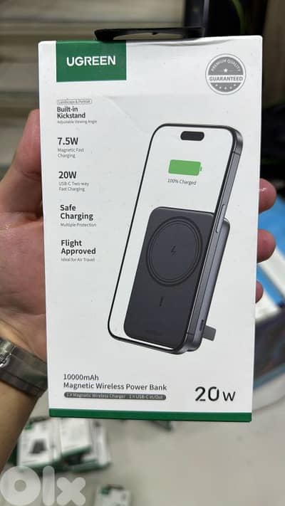 Ugreen 10k Magnetic Wireless Power Bank 20w 55140