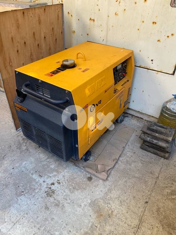 مولد كهرباء 5kva بيعطي ١٥ امبير نت 0