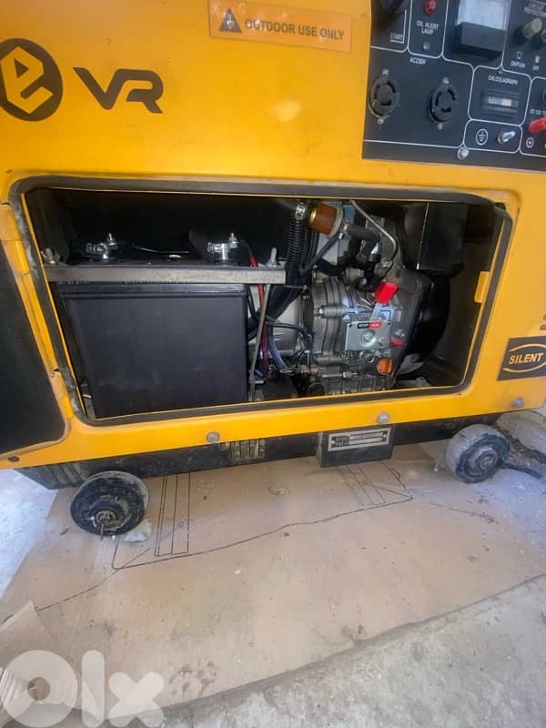 مولد كهرباء 5kva بيعطي ١٥ امبير نت 2