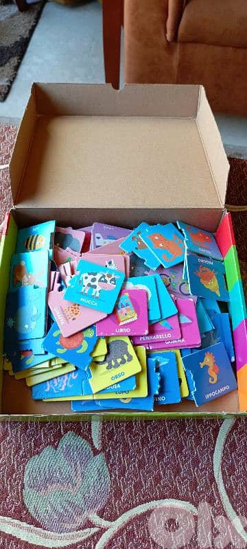 لعبة بازيل للاطفال من عمر سنه الى 3 . made in italy 1