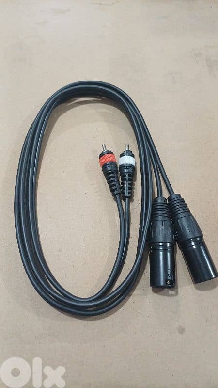cable rca to xlr male 0