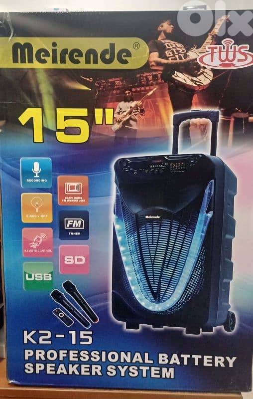 speaker 15 inch meirende 0