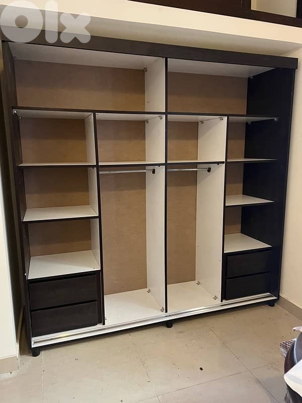 خزانة درفتين سحاب جديدة من المعمل بافضل الاسعار 0