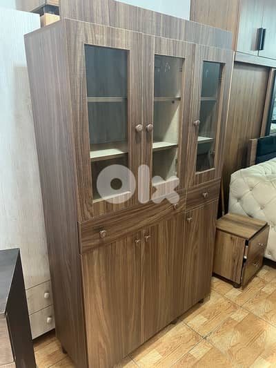 خزانة 3 درف مطبخ جديدة من المعمل بافضل الاسعار