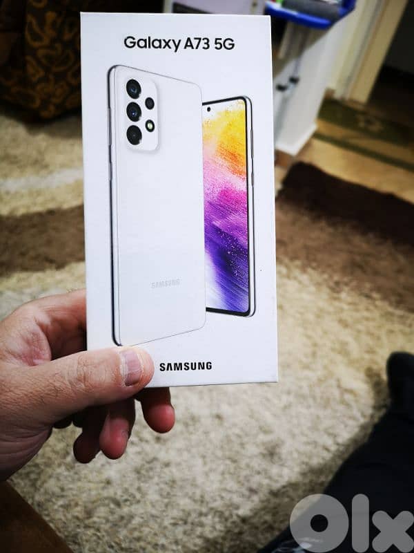 Samsung Galaxy A73 5G ( 16 Gb Ram and 256 GB Memory) used like New 0