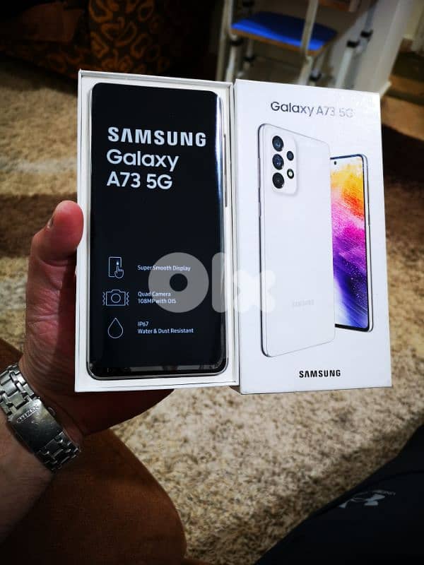Samsung Galaxy A73 5G ( 16 Gb Ram and 256 GB Memory) used like New 1