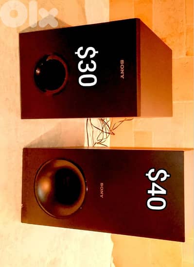 SONY Mini Subwoofers