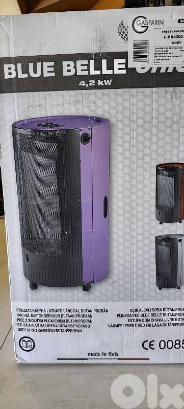 GASPARINI HEATER.  GAS HEATER SUPER quality italian brand 1