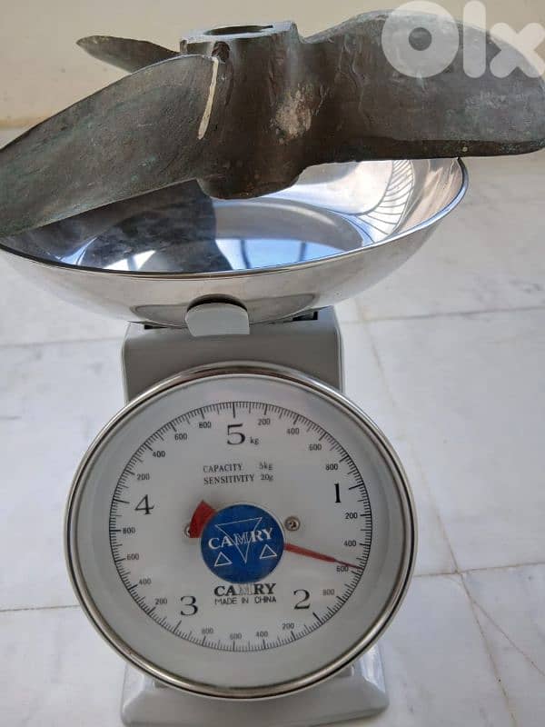 مروحة سفينة نحاس قديمة 1