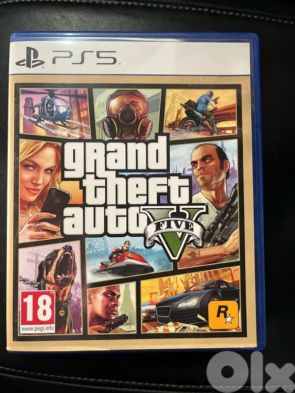 ps5 gta5 only 3 times used with amazing price 0