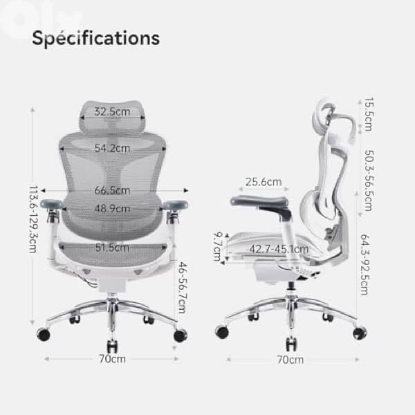 SIHOO Doro C300 Pro Ergonomic Office Chair with 6D Ultra Soft Armrests 2