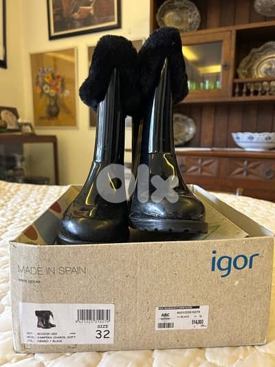 Rainboot Black IGOR size 32 Rainboot Black IGOR size 32