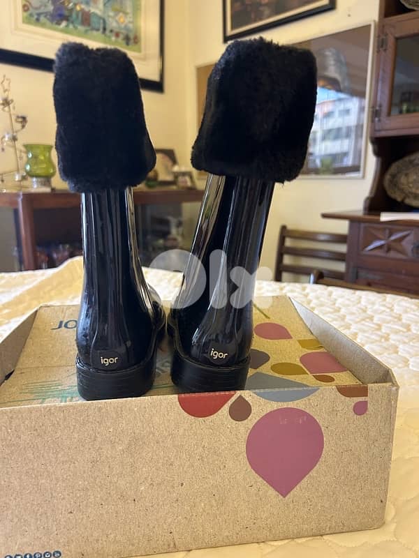 Rainboot Black IGOR size 32 1