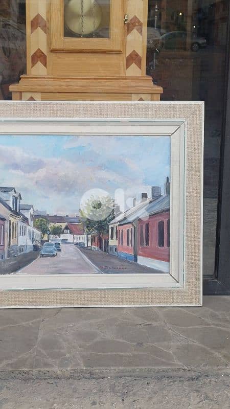 لوحة رسم زيتي اوروبية 3