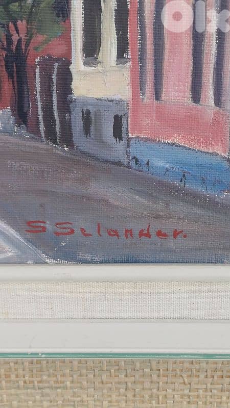 لوحة رسم زيتي اوروبية 7