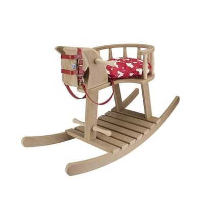 Wooden Rocking Horse For Kids - حصان هزاز خشبي للأطفال